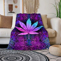 HKM-212051 Cozy Polyester Fiber Blanket for Comfort and Warmth - Multiple Sizes Available