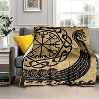 HKM-212051 Cozy Polyester Fiber Blanket for Comfort and Warmth - Multiple Sizes Available