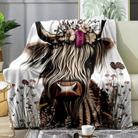 HKM-212051 Cozy Polyester Fiber Blanket for Comfort and Warmth - Multiple Sizes Available
