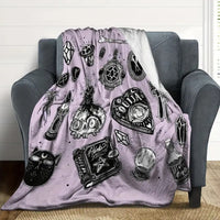 HKM-212051 Cozy Polyester Fiber Blanket for Comfort and Warmth - Multiple Sizes Available