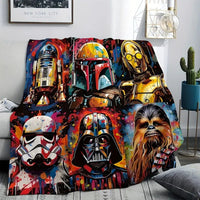 HKM-212051 Cozy Polyester Fiber Blanket for Comfort and Warmth - Multiple Sizes Available