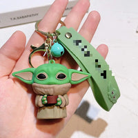HKM-212051 Creative 3D PVC Cartoon Anime Keychain - Black Knight Star Pendant for Bags