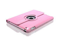 HKM-212243 PU Leather Rotating Case for iPad 2, 3, 4 - Sleek and Functional Design