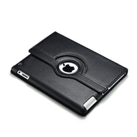 HKM-212243 PU Leather Rotating Case for iPad 2, 3, 4 - Sleek and Functional Design