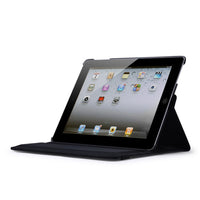 HKM-212243 PU Leather Rotating Case for iPad 2, 3, 4 - Sleek and Functional Design