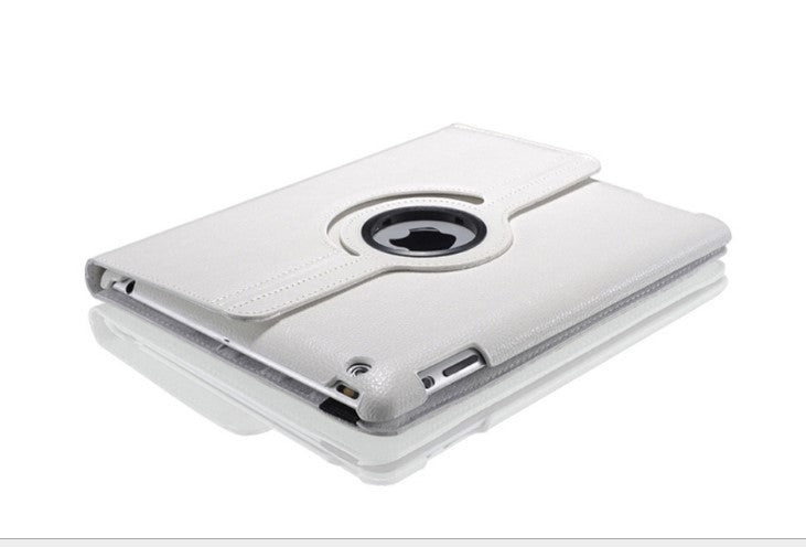HKM-212243 PU Leather Rotating Case for iPad 2, 3, 4 - Sleek and Functional Design