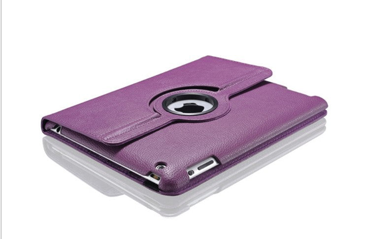 HKM-212243 PU Leather Rotating Case for iPad 2, 3, 4 - Sleek and Functional Design