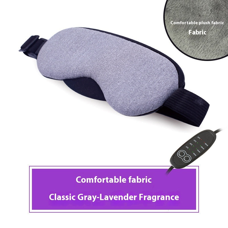HKM-212371 USB Heating Eye Mask with Flannel Cover, Earplugs, and Relaxation Spray Bottle