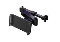 HKM-212435 Universal Space Aluminum Car Headrest Mobile Phone Navigation Bracket with Strong Magnet