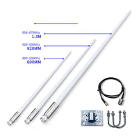 HKM-212563 High-Gain Fiberglass Antenna, 5dBi, 860-930MHz, 50Ω Impedance, Low SWR, 5V Output