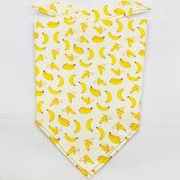 HKM-213075 Fruit Green Leaf Cotton Pet Scarf and Drool Towel for Dogs and Cats - Small and Large Sizes Available