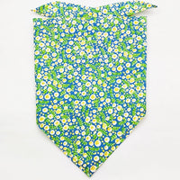 HKM-213075 Fruit Green Leaf Cotton Pet Scarf and Drool Towel for Dogs and Cats - Small and Large Sizes Available