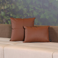 HKM-213331 American Classic Flow Line Striped Pillow Cover - Square and Waist Options in Black, Mocha, and Abstract Patterns