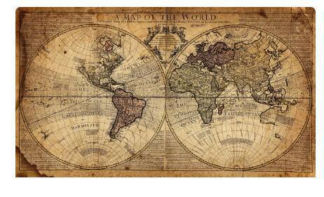 HKM-213459 Canvas Earth Painting for Living Room Decoration - Multiple Sizes Available