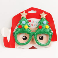 HKM-213651 Dance Party Christmas Decoration Glasses - Fun Plastic Eyewear Prop