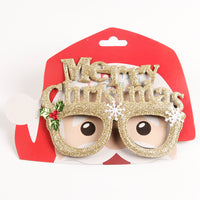 HKM-213651 Dance Party Christmas Decoration Glasses - Fun Plastic Eyewear Prop