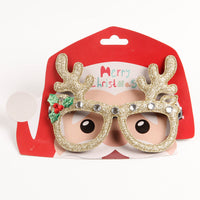 HKM-213651 Dance Party Christmas Decoration Glasses - Fun Plastic Eyewear Prop
