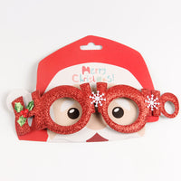 HKM-213651 Dance Party Christmas Decoration Glasses - Fun Plastic Eyewear Prop