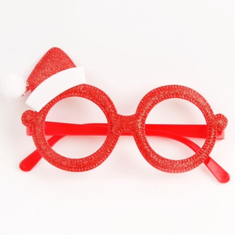 HKM-213651 Dance Party Christmas Decoration Glasses - Fun Plastic Eyewear Prop