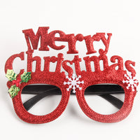 HKM-213651 Dance Party Christmas Decoration Glasses - Fun Plastic Eyewear Prop