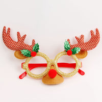 HKM-213651 Dance Party Christmas Decoration Glasses - Fun Plastic Eyewear Prop
