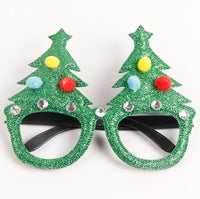 HKM-213651 Dance Party Christmas Decoration Glasses - Fun Plastic Eyewear Prop