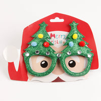 HKM-213651 Dance Party Christmas Decoration Glasses - Fun Plastic Eyewear Prop