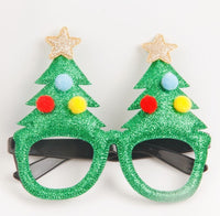 HKM-213651 Dance Party Christmas Decoration Glasses - Fun Plastic Eyewear Prop