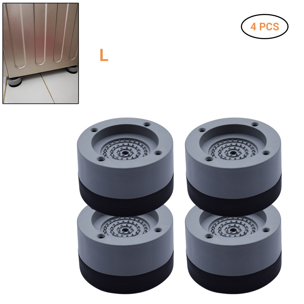 HKM-213715 Shockproof Foot Pad for Washing Machines – Durable Resin Fiber & Rubber, 4cm Height, Ideal for Uneven Surfaces