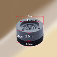 HKM-213715 Shockproof Foot Pad for Washing Machines – Durable Resin Fiber & Rubber, 4cm Height, Ideal for Uneven Surfaces