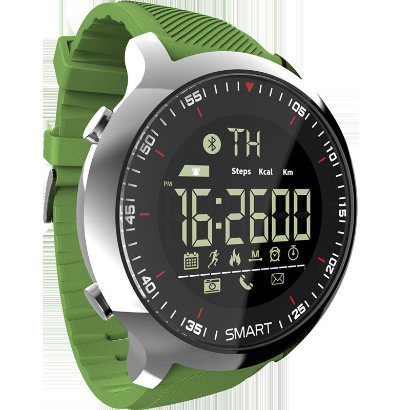 HKM-214035 Stylish MK18 Smart Watch Bracelet with TPU Wristband and Glass Screen
