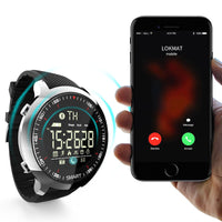 HKM-214035 Stylish MK18 Smart Watch Bracelet with TPU Wristband and Glass Screen