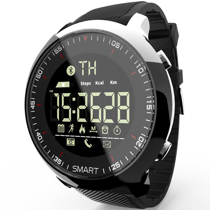 HKM-214035 Stylish MK18 Smart Watch Bracelet with TPU Wristband and Glass Screen