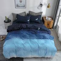 HKM-214291 Diamond Velvet Bed Sheet Set with Chitin and Ramie Quilt - 4 Piece Bedding Collection