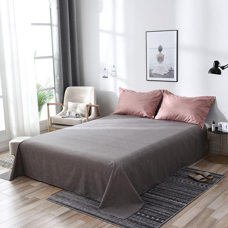 HKM-214291 Diamond Velvet Bed Sheet Set with Chitin and Ramie Quilt - 4 Piece Bedding Collection