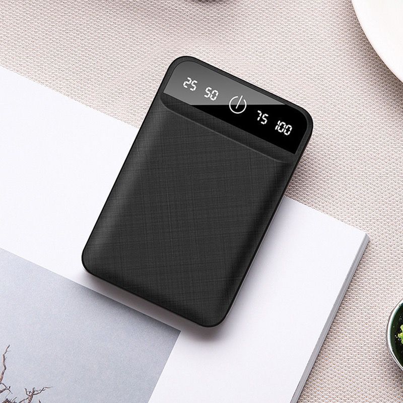 HKM-214547 Digital Display Mobile Power Bank with 5500 mAh Capacity