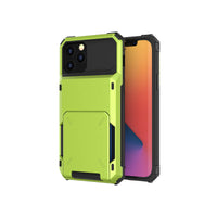 HKM-214611 Multi-Function Flip Card Phone Case for iPhone 6/7/8/X/Xs/Xs Max/11/12 - Durable Anti-Drop Protection, Business Style