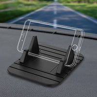 HKM-214739 Flexible Silicone Car Phone Holder for All Mobile Devices - Versatile Desktop and Car Use