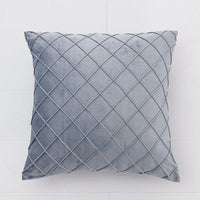 HKM-214739 Velvet Nordic Style Pillowcase in Plush Fabric - Multiple Sizes Available