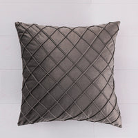 HKM-214739 Velvet Nordic Style Pillowcase in Plush Fabric - Multiple Sizes Available