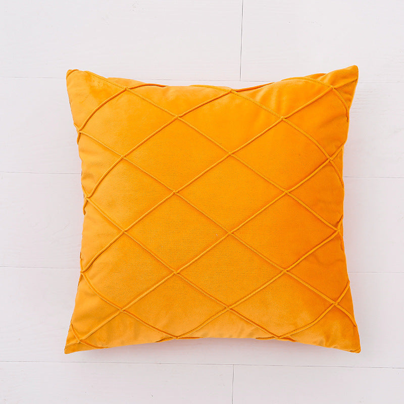 HKM-214739 Velvet Nordic Style Pillowcase in Plush Fabric - Multiple Sizes Available