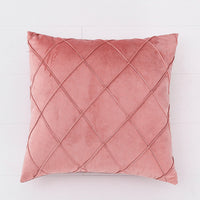 HKM-214739 Velvet Nordic Style Pillowcase in Plush Fabric - Multiple Sizes Available