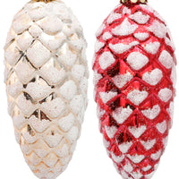 HKM-214803 7-Piece Stainless Steel Knife Set with Plastic Pine Nut Pendants in Gold, Silver, Red, and Champagne