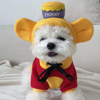 HKM-214931 Color Block Polyester Dog Sweater for All Sizes - Autumn and Winter Style