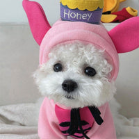 HKM-214931 Color Block Polyester Dog Sweater for All Sizes - Autumn and Winter Style