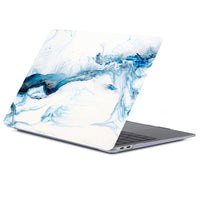 HKM-215059 Marble Pattern Frosted Protective Shell for Tablet and MacBook - Durable PC Material, Multiple Colors Available