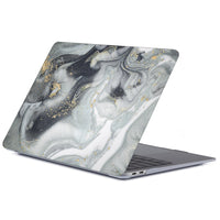 HKM-215059 Marble Pattern Frosted Protective Shell for Tablet and MacBook - Durable PC Material, Multiple Colors Available