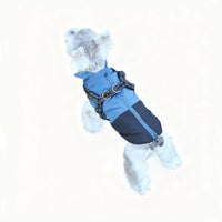 HKM-215251 Waterproof Cotton Pet Clothing in Red, Sapphire Blue, Army Green - Sizes S to XXL