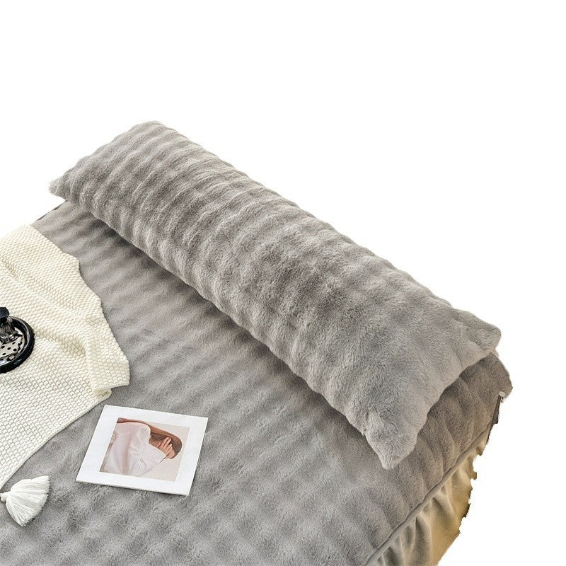 HKM-215571 Milk Fiber Velvet Pillowcase - Multiple Sizes Available: 50x50cm, 48x74cm, 48x120cm, 48x150cm, 48x180cm