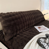 HKM-215571 Milk Fiber Velvet Pillowcase - Multiple Sizes Available: 50x50cm, 48x74cm, 48x120cm, 48x150cm, 48x180cm
